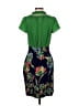 Tabitha 100% Polyester Tropical Green Casual Dress Size 6 - photo 2