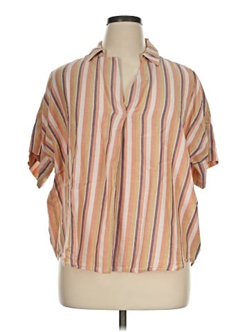 Madewell Short Sleeve Blouse (view 1)