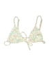 LA Hearts Floral Green Swimsuit Top Size S - photo 1