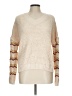 Francesca's 100% Polyester Chevron-herringbone Ivory Pullover Sweater Size L - photo 1
