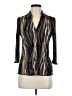 Tribal 100% Polyester Gold 3/4 Sleeve Blouse Size 6 - photo 1
