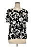 Diana Belle Black Short Sleeve Blouse Size 1X - photo 1