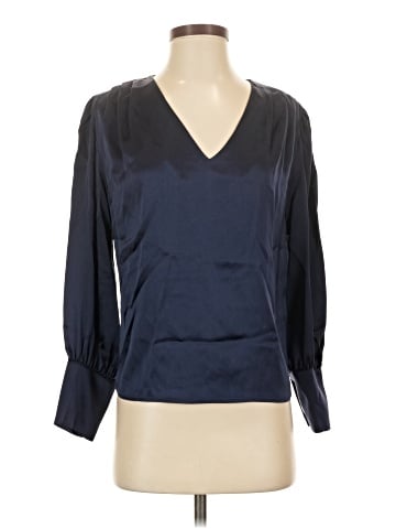 Amour Vert 3/4 Sleeve Silk Top (view 1)
