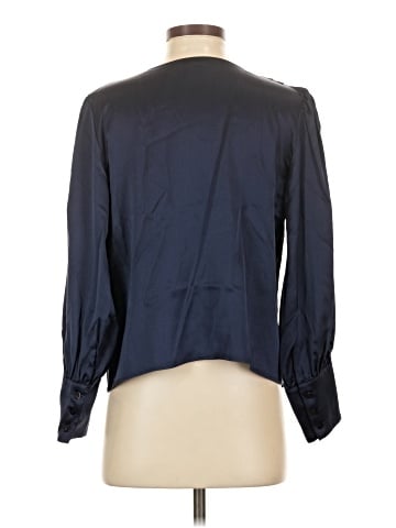 Amour Vert 3/4 Sleeve Silk Top (view 2)