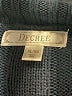 Decree 100% Acrylic Black Cardigan Size XL - photo 7