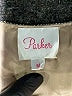 Parker 100% Silk Tan Cocktail Dress Size M - photo 7