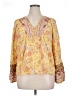 Unbranded Yellow Long Sleeve Blouse Size XL - photo 1