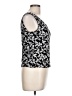Xscape Floral Black Sleeveless Top Size L - photo 4
