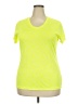 Be Inspired 100% Polyester Yellow Short Sleeve Top Size XXL - photo 1