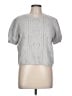 Minnie Rose Hearts Gray Pullover Sweater Size L - photo 1