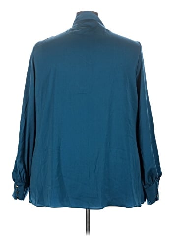 City Chic Long Sleeve Blouse (view 2)