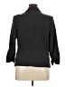 Amanda + Chelsea Chevron-herringbone Gray Blazer Size 1X - photo 2