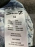 Seven7 Blue Denim Shorts Size 14 - photo 4