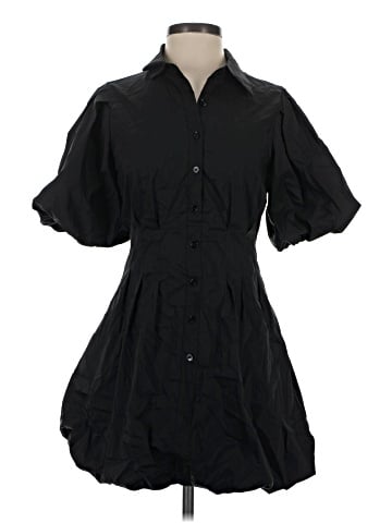 Olivaceous Casual Dress (view 1)