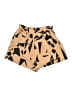 Shein Print Gold Shorts Size 8 - 10 - photo 2