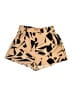Shein Print Gold Shorts Size 8 - 10 - photo 1