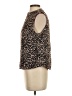 Susan Bristol Animal Print Brown Tan Vest Size S - photo 5