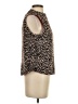 Susan Bristol Animal Print Brown Tan Vest Size S - photo 4