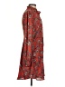 Ann Taylor LOFT Paisley Red Casual Dress Size 2 - photo 4