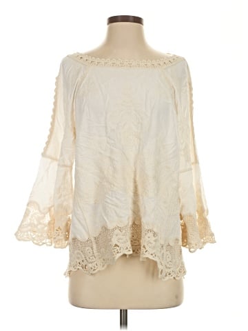 Democracy 3/4 Sleeve Blouse (view 1)