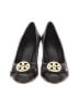 Tory Burch 100% Leather Black Wedges Size 8 - photo 2