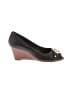 Tory Burch 100% Leather Black Wedges Size 8 - photo 1
