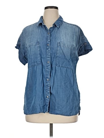 Cloth & Stone Short Sleeve Button-Down Shirt (view 1)