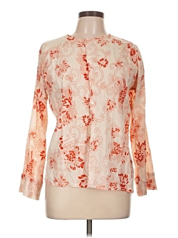 CALVIN KLEIN JEANS Long Sleeve Blouse (view 1)