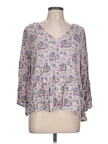 Lucky Brand 3/4 Sleeve Blouse (view 1)