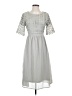 Polagram 100% Polyester Gray Casual Dress Size S - photo 1
