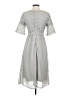 Polagram 100% Polyester Gray Casual Dress Size S - photo 2