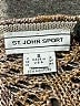 St. John Sport Metallic Brown Pullover Sweater Size S - photo 7