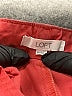 Ann Taylor LOFT Solid Red Casual Pants Size 10 - photo 7