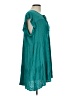 Culture Code 100% Rayon Teal Casual Dress Size L - photo 4