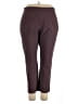 Vince. Solid Burgundy Active Pants Size 3X - photo 1