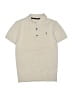 ALLSAINTS Ivory Short Sleeve Polo Size 11 - 12 - photo 1