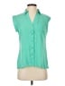 The Limited 100% Polyester Teal Sleeveless Blouse Size XS - photo 1