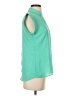 The Limited 100% Polyester Teal Sleeveless Blouse Size XS - photo 4