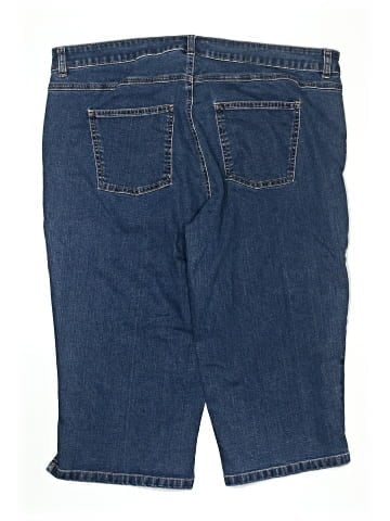 Woman Within Denim Shorts (view 2)