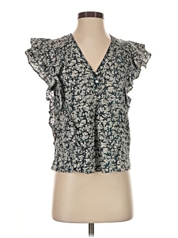 Veronica Beard Short Sleeve Blouse (view 1)