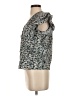 Veronica Beard Blue Short Sleeve Blouse Size 2 - photo 5