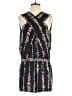 BCBGMAXAZRIA Graphic Black Romper Size M - photo 1