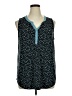 Mix by 41 Hawthorn Teal Sleeveless Blouse Size 1X - photo 1