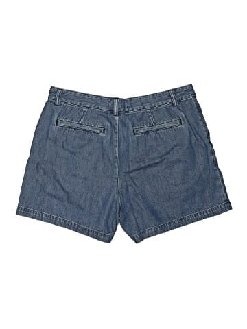 Madewell The Harlow Superwide Jean Short: Airy Denim Edition (view 2)