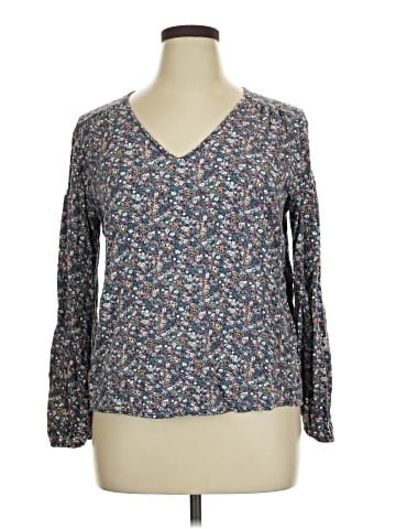 Market and Spruce Long Sleeve Blouse (view 1)