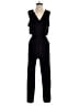 NY Collection Solid Black Jumpsuit Size P (petite) - photo 1