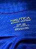 Nautica 100% Polyester Blue Short Sleeve Polo Size 8 - photo 3