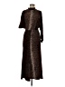 H&M Animal Print Brown Casual Dress Size M - photo 1