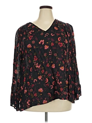 Jessica Simpson 3/4 Sleeve Blouse (view 1)