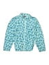 Eddie Bauer 100% Polyester Print Blue Track Jacket Size 7 - 8 - photo 1